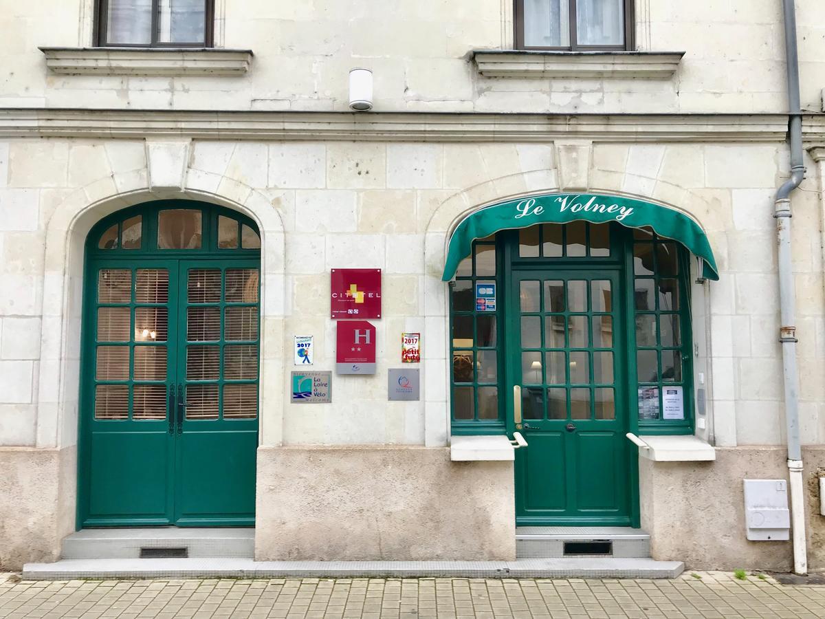Cit'Hotel Le Volney Saumur Exterior foto